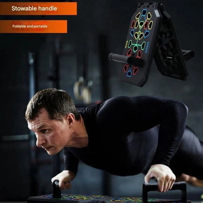12In1 Push up Rack Board Fitness Workout Train Gym Muscle Exercise Pushup Stand