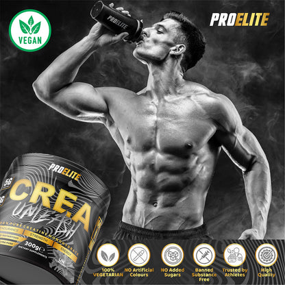 CREATINE MONOHYDRATE POWDER 5000MG 300G UNFLAVOURED MUSCLE GROWTH STRENGTH GAINS