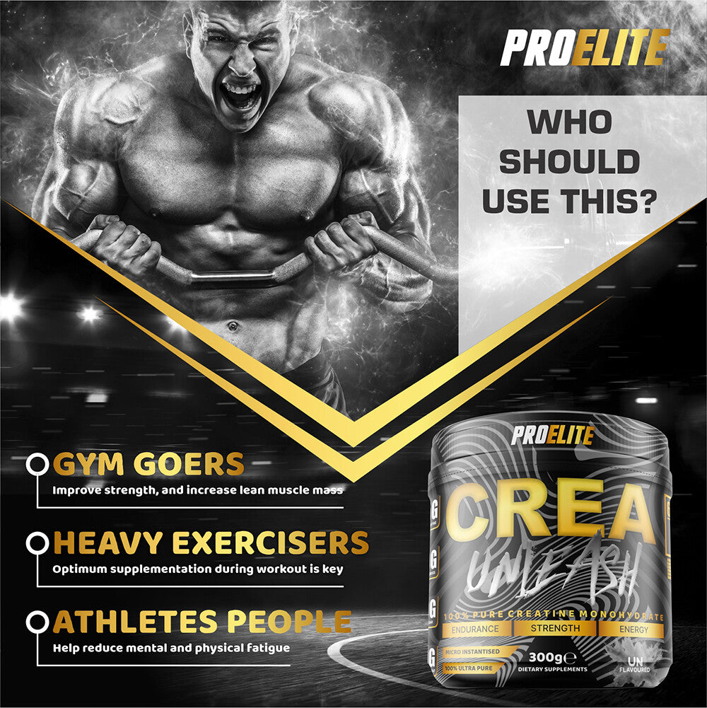 CREATINE MONOHYDRATE POWDER 5000MG 300G UNFLAVOURED MUSCLE GROWTH STRENGTH GAINS