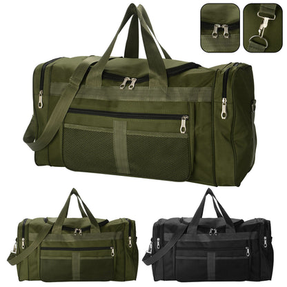 Mens Large Holdall Duffle Travel Bag Luggage Weekend GYM Sports Duffle New