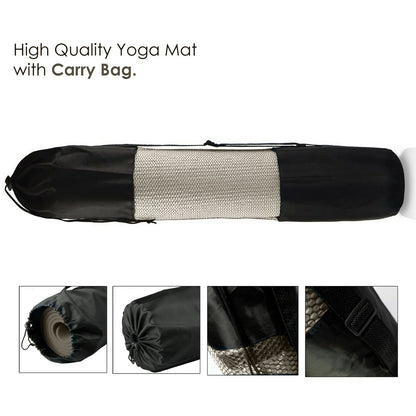 XN8 Yoga Mats Exercise Mat Gym Fitness Nonslip Pilates Aerobic Workout Bag Strap