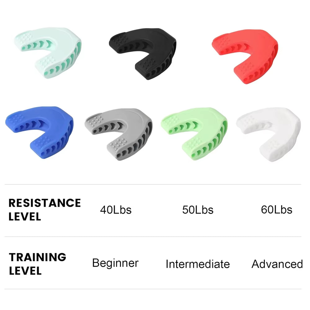 Unisex Jaw Line Exercise Fitness Ball Trainer Muscle Neck Face Exerciser Toning