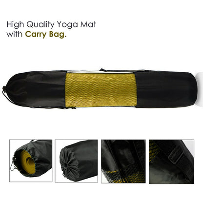 XN8 Yoga Mats Exercise Mat Gym Fitness Nonslip Pilates Aerobic Workout Bag Strap