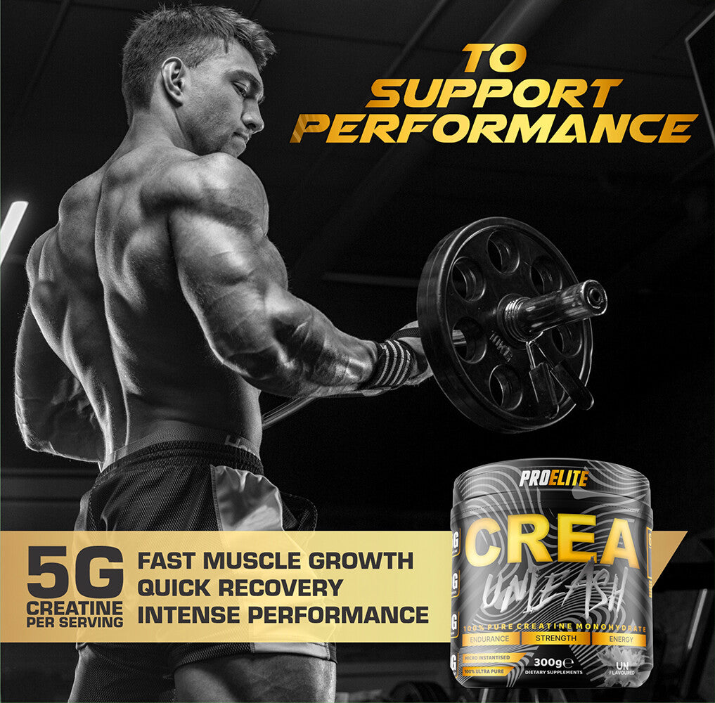 CREATINE MONOHYDRATE POWDER 5000MG 300G UNFLAVOURED MUSCLE GROWTH STRENGTH GAINS